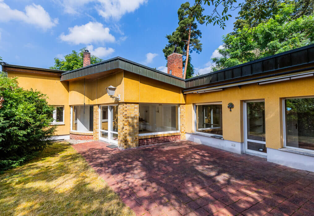 Neu im Verkauf: Ein- bis Zweifamilienhaus in Villenlage von Eberstadt